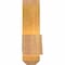 Ekena Millwork Eugene Rough Sawn Timber Gable Bracket, Western Red Cedar, 48"W x 12"H x 4"D x 4"F, 6/12 Pitch GBW048X12X0404EUG00RWR - alternate 3